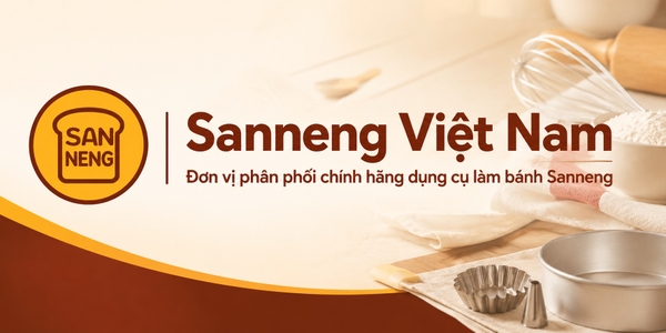 Sanneng Việt Nam – Đơn vị phân phối chính hãng dụng cụ làm bánh Sanneng