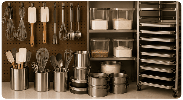 Top dụng cụ làm bánh quan trọng trong tiệm bánh chuyên nghiệp