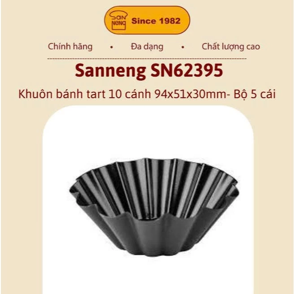 Các loại khuôn bánh Sanneng được sử dụng nhiều hiện nay