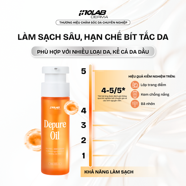 Dầu tẩy trang Inolab Derma Depure Oil 110ml