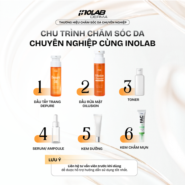 Dầu tẩy trang Inolab Derma Depure Oil 110ml
