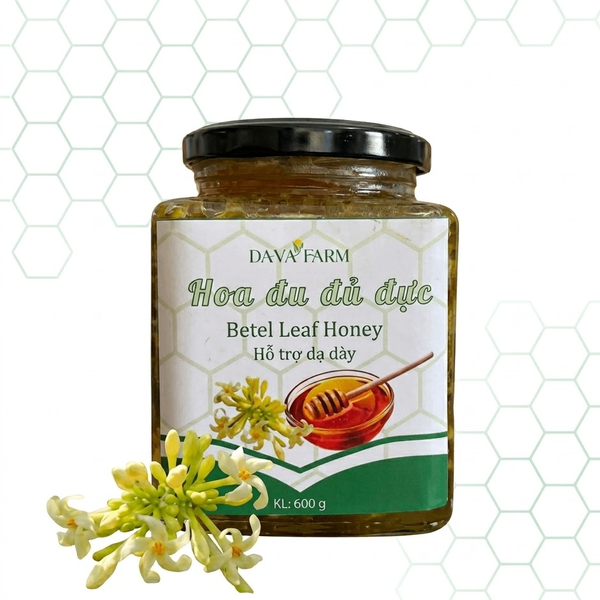Hoa Đu Đủ Đực Tươi Ngâm Mật Ong Rừng Loại 1 – 100% Thuần Khiết Tự Nhiên (Đồng Tháp)