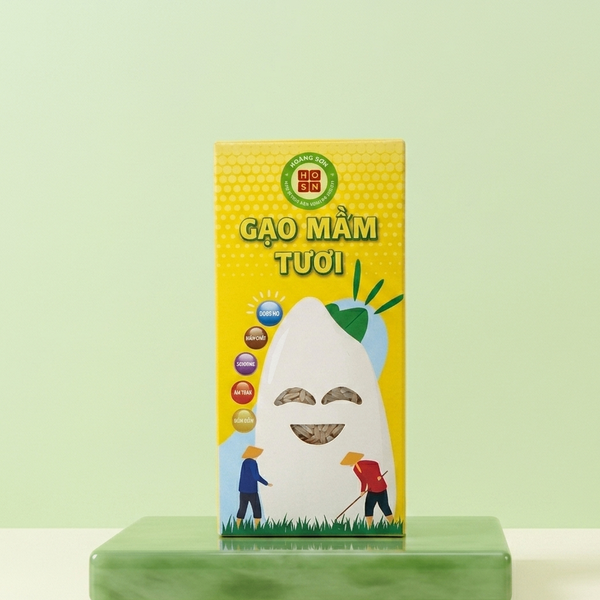 Gạo Mầm Tươi Hữu Cơ Nguyên Cám Loại 1 – Cơm Mềm Dẻo, Ngọt Nhẹ, Dễ Ăn Cho Cả Gia Đình