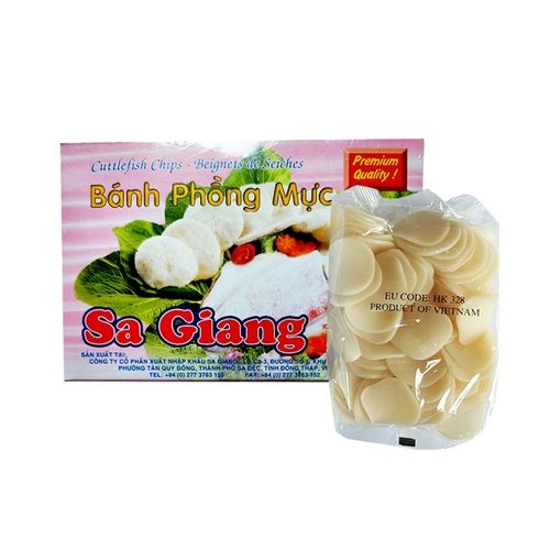 Bánh Phồng Mực Sa Giang (Đồng Tháp) – Giòn Rụm, Đậm Đà Hương Vị Biển