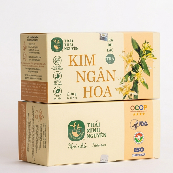 Hoa Kim Ngân Sấy Lạnh Nguyên Bông Loại 1 – Giữ Trọn Dược Tính, Sạch Hữu Cơ 100%