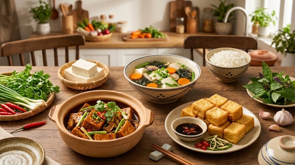 Cách nấu món chay từ đậu phụ ngon, thanh đạm tại nhà