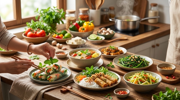Cách nấu món chay đơn giản: 15+ Công thức & Thực đơn