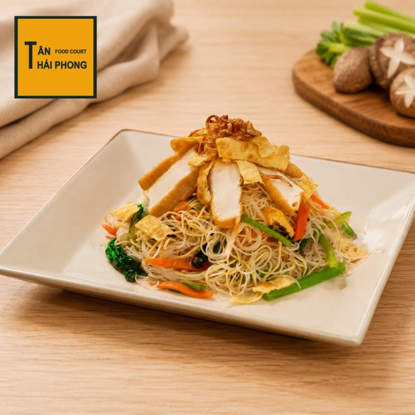 Bún Gạo Xào Chay
