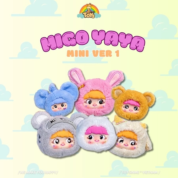 ĐỒ CHƠI MÓC KHÓA HỘP MÙ MIGO YAYA MINI VER 1