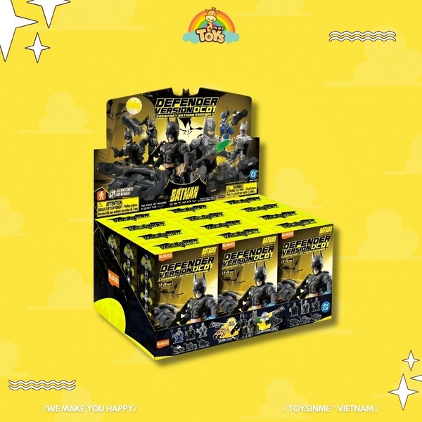 ĐỒ CHƠI HỘP MÙ MÔ HÌNH BATMAN LENGENDARY ASEMNLE - BLOKEES