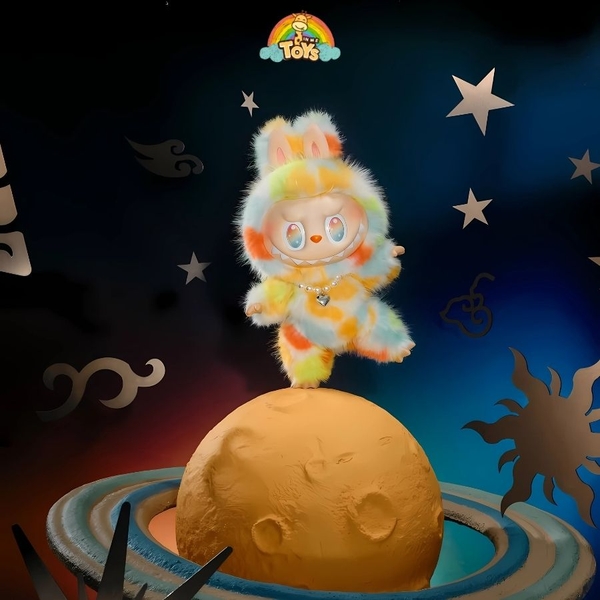 ĐỒ CHƠI MÔ HÌNH  LABUBU THE MONSTERS BIG INTO ENERGY SERIES-ROCK THE UNIVERSE VINYL PLUSH DOLL