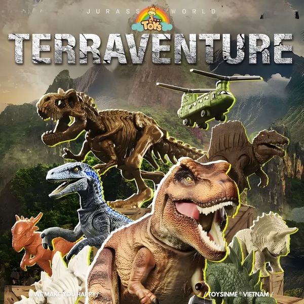 ĐỒ CHƠI HỘP MÙ KHỦNG LONG JURASSIC WORLD TERRAVENTURE TS 01 DINOSAUR CAPTURE OPERATION | BLOKEES