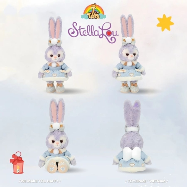 GẤU BÔNG STELLA LOU WINTER 35CM CHÍNH HÃNG DISNEY