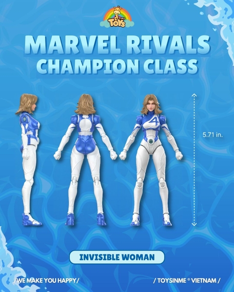 ĐỒ CHƠI MÔ HÌNH LẮP RÁP BLOKEES MARVEL RIVALS - INVISIBLE WOMEN