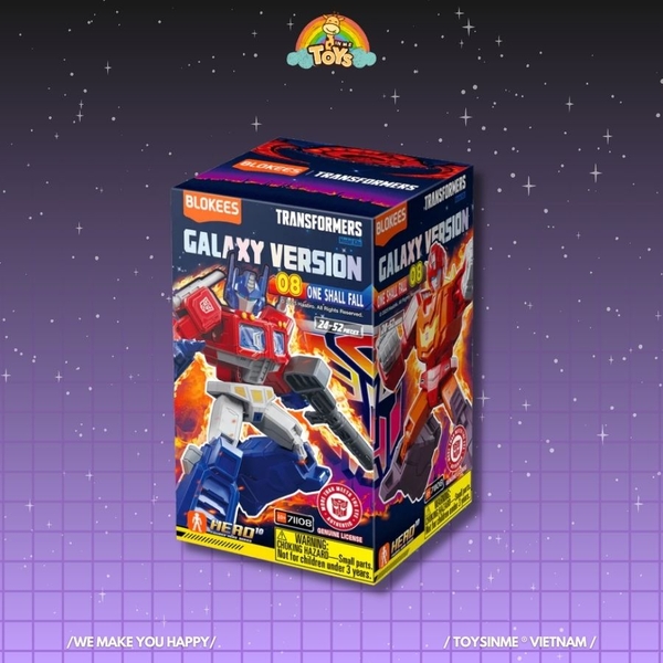 ĐỒ CHƠI HỘP MÙ LẮP RÁP ONE SHALL FALL - BLOKEES TRANSFORMERS GALAXY VERSION 08