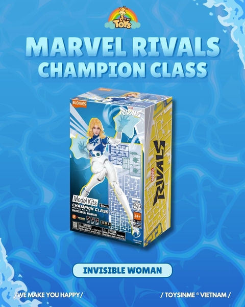 ĐỒ CHƠI MÔ HÌNH LẮP RÁP BLOKEES MARVEL RIVALS - INVISIBLE WOMEN