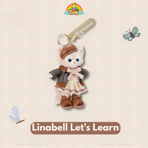 MÓC KHÓA GẤU BÔNG LINABELL CHÍNH HÃNG DISNEY