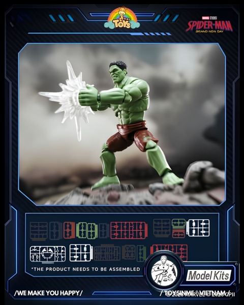 ĐỒ CHƠI HỘP MÙ LẮP RÁP MÔ HÌNH MARVEL HERO CC LITE 1