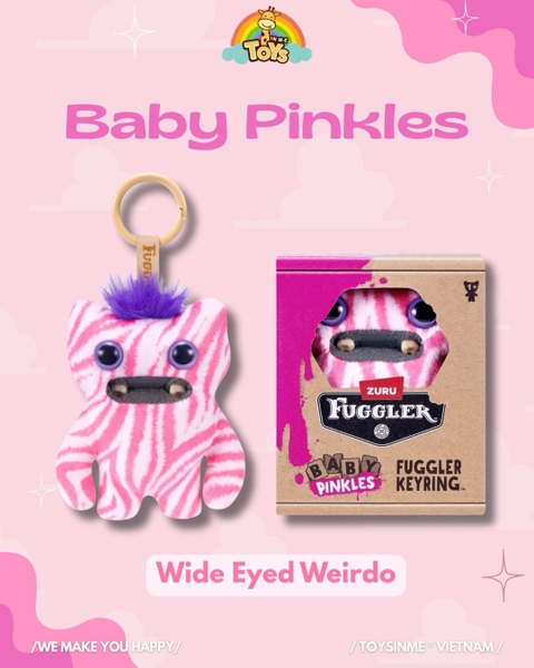 FUGGLER BABY PINKLES KEYRINGS