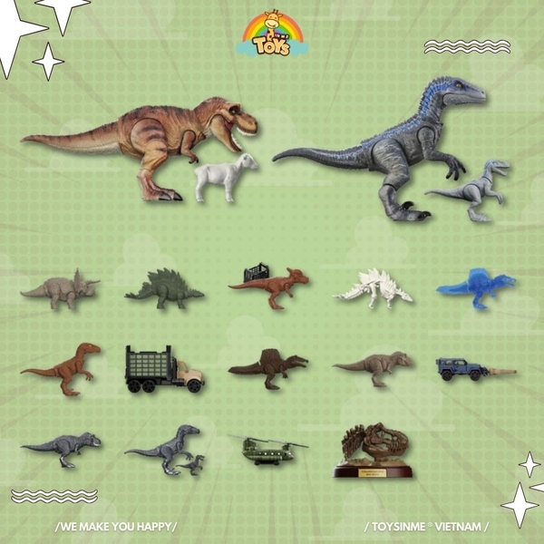 ĐỒ CHƠI HỘP MÙ KHỦNG LONG JURASSIC WORLD TERRAVENTURE TS 01 DINOSAUR CAPTURE OPERATION | BLOKEES