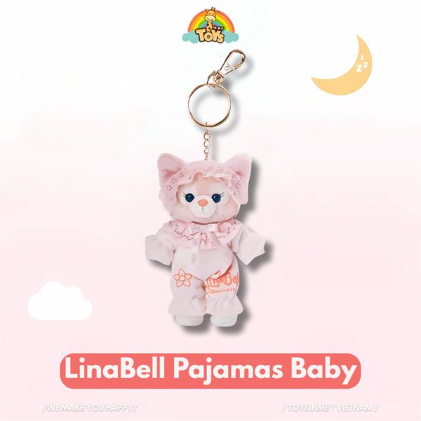 MÓC KHÓA GẤU BÔNG LINABELL CHÍNH HÃNG DISNEY