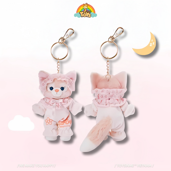 MÓC KHÓA GẤU BÔNG LINABELL CHÍNH HÃNG DISNEY