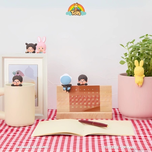 HỘP MÙ MÔ HÌNH MONCHHICHI HIPPERS SERIES – CUTE BLIND BOX COLLECTIBLES