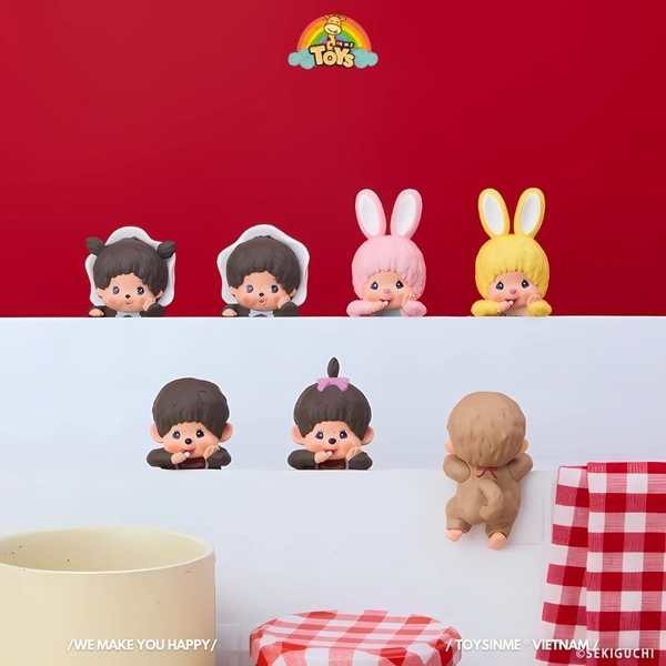 HỘP MÙ MÔ HÌNH MONCHHICHI HIPPERS SERIES – CUTE BLIND BOX COLLECTIBLES