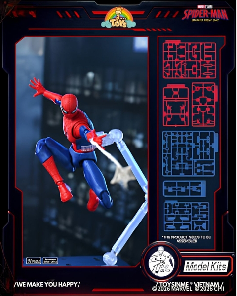 ĐỒ CHƠI LẮP RÁP MÔ HÌNH BLOKEES MARVEL - SPIDERMAN BRAND NEW DAY- HEROES - CHAMPION CLASS