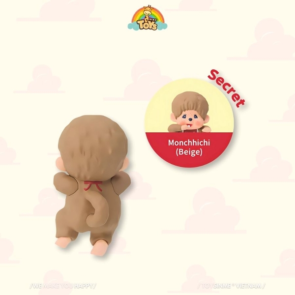 HỘP MÙ MÔ HÌNH MONCHHICHI HIPPERS SERIES – CUTE BLIND BOX COLLECTIBLES