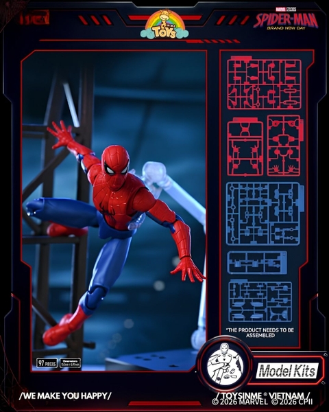 ĐỒ CHƠI LẮP RÁP MÔ HÌNH BLOKEES MARVEL - SPIDERMAN BRAND NEW DAY- HEROES - CHAMPION CLASS