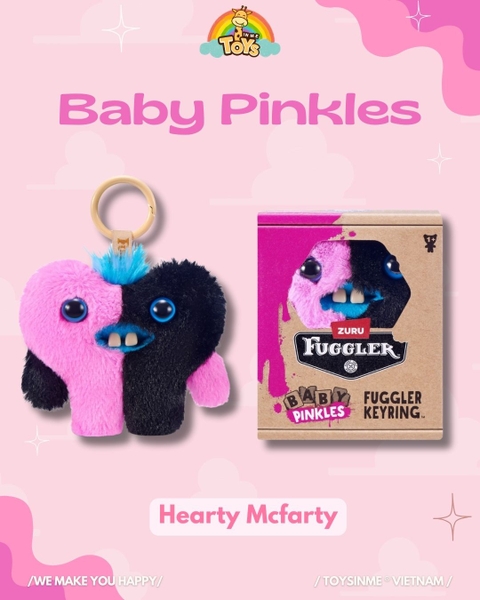 FUGGLER BABY PINKLES KEYRINGS