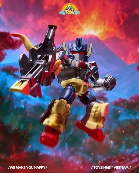 ĐỒ CHƠI MÔ HÌNH LẮP RÁP BLOKEES TRANSFORMERS DEFENDER - 07 POWER OF THE BEAST