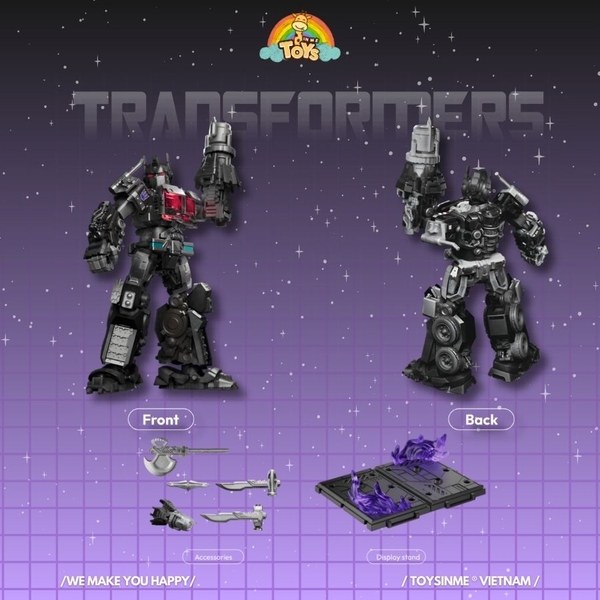 ĐỒ CHƠI LẮP RÁP MÔ HÌNH TRANSFORMERS NEMESIS PRIME BLOKEES