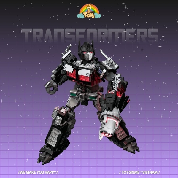 ĐỒ CHƠI LẮP RÁP MÔ HÌNH TRANSFORMERS NEMESIS PRIME BLOKEES