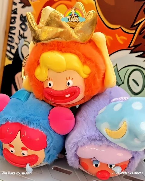 ĐỒ CHƠI HỘP MÙ MÓC KHÓA CRYHAHA UGLY AND CUTE FAMILY PAJAMA PARTY