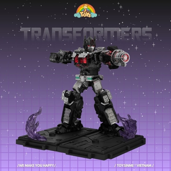 ĐỒ CHƠI LẮP RÁP MÔ HÌNH TRANSFORMERS NEMESIS PRIME BLOKEES