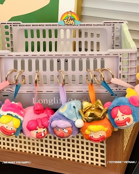 ĐỒ CHƠI HỘP MÙ MÓC KHÓA CRYHAHA UGLY AND CUTE FAMILY PAJAMA PARTY