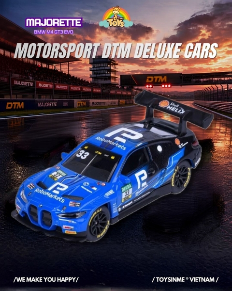 ĐỒ CHƠI XE MÔ HÌNH MAJORETTE MOTOSPORT DTM DELUXE CARS