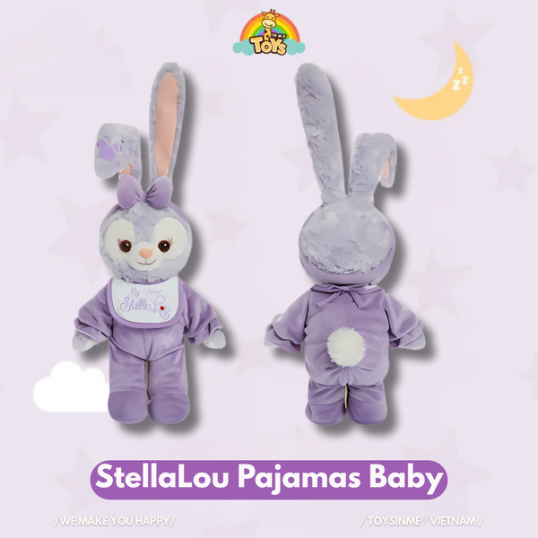MÓC KHÓA GẤU BÔNG STELLA LOU CHÍNH HÃNG DISNEY