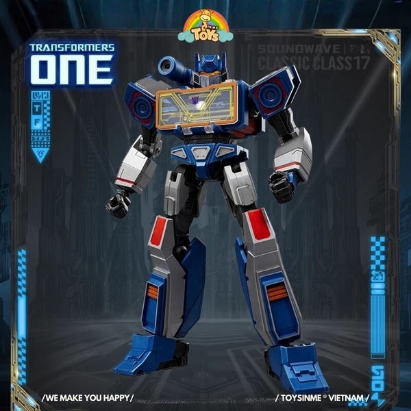 ĐỒ CHƠI LẮP RÁP MÔ HÌNH TRANSFORMERS ONE SOUNDWAVE BLOKEES