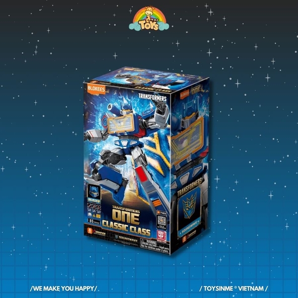 ĐỒ CHƠI LẮP RÁP MÔ HÌNH TRANSFORMERS ONE SOUNDWAVE BLOKEES