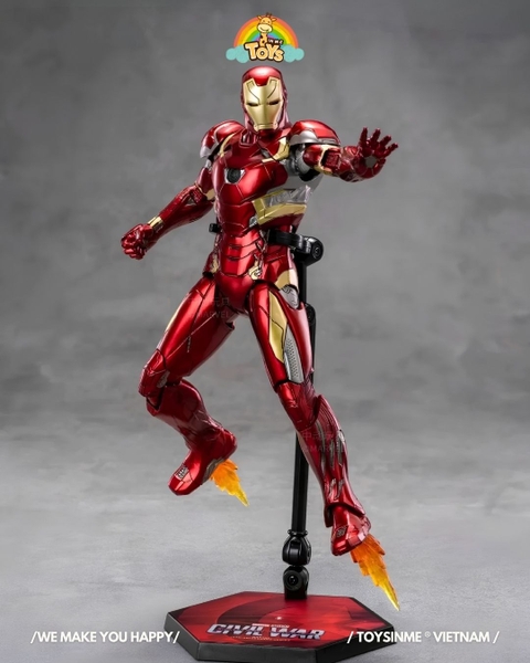 ĐỒ CHƠI MÔ HÌNH ZD TOYS MARVEL - IRON MAN MK46 WITH PLASTIC HOLDER