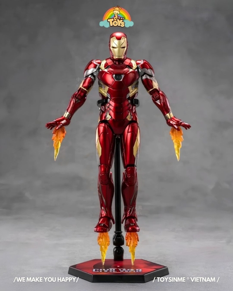 ĐỒ CHƠI MÔ HÌNH ZD TOYS MARVEL - IRON MAN MK46 WITH PLASTIC HOLDER