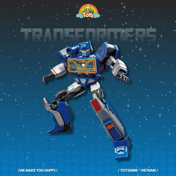 ĐỒ CHƠI LẮP RÁP MÔ HÌNH TRANSFORMERS ONE SOUNDWAVE BLOKEES