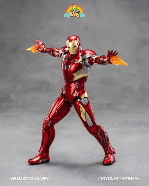 ĐỒ CHƠI MÔ HÌNH ZD TOYS MARVEL - IRON MAN MK46 WITH PLASTIC HOLDER