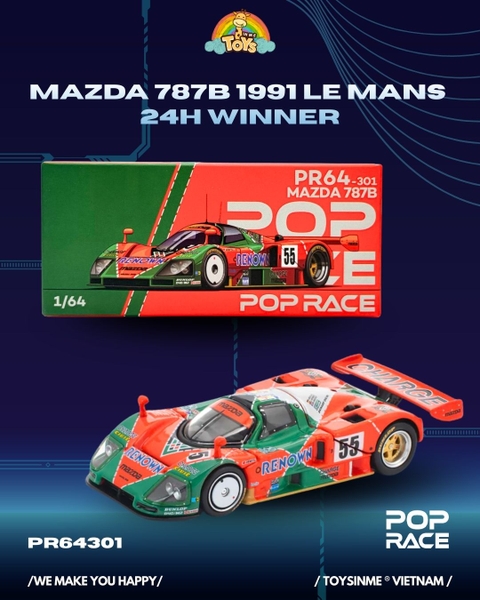 ĐỒ CHƠI MÔ HÌNH XE POP RACE