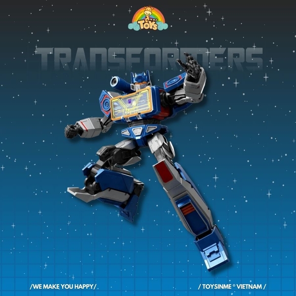 ĐỒ CHƠI LẮP RÁP MÔ HÌNH TRANSFORMERS ONE SOUNDWAVE BLOKEES