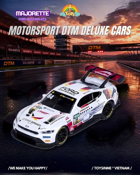 ĐỒ CHƠI XE MÔ HÌNH MAJORETTE MOTOSPORT DTM DELUXE CARS