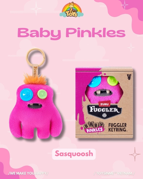 FUGGLER BABY PINKLES KEYRINGS